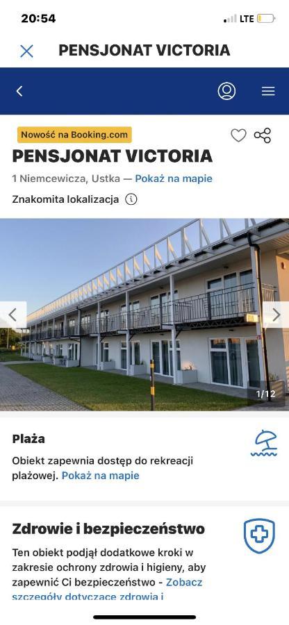 Pensjonat Victoria Ustka Kültér fotó